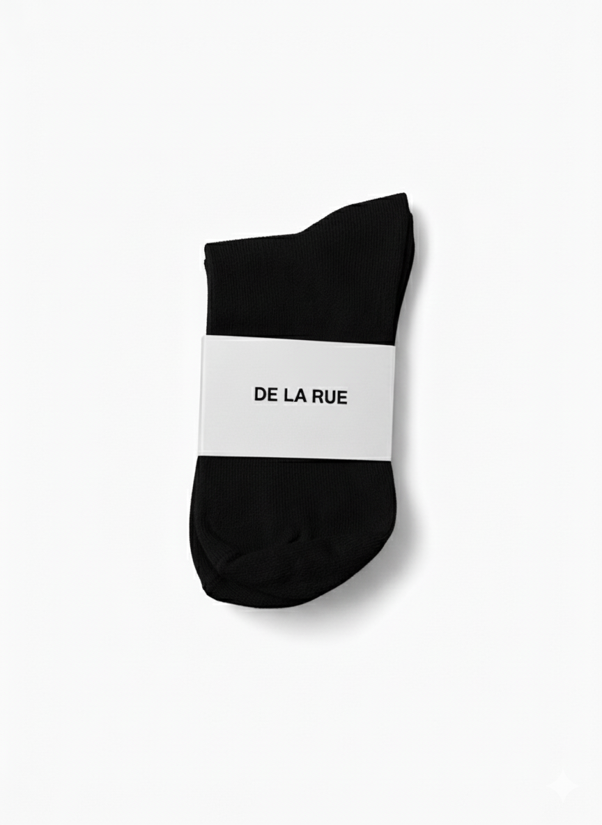 2'li Siyah Bambu Çorap