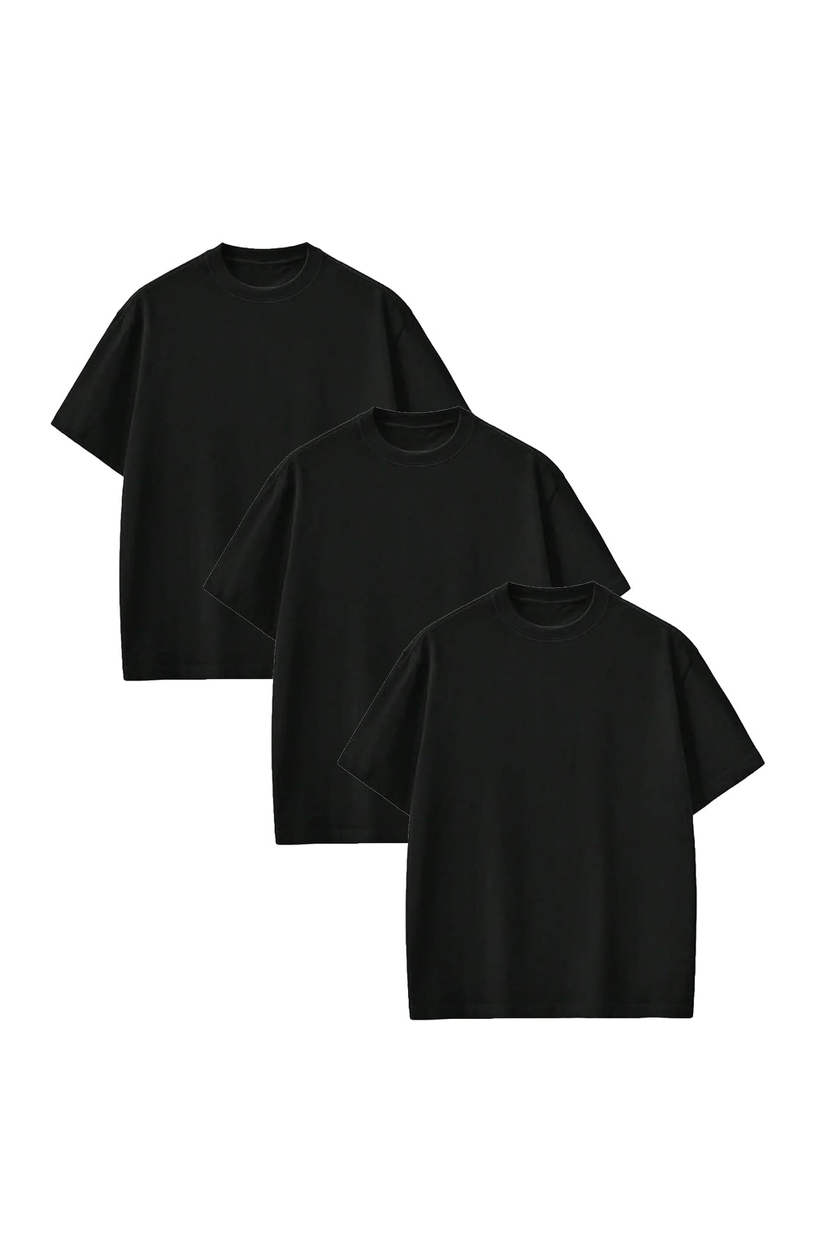 3'lü Basic T-shirt