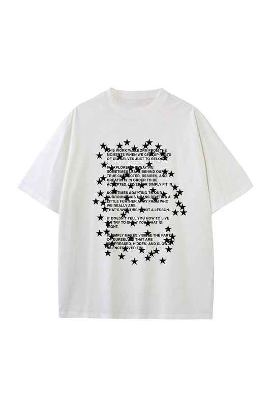 Just to Belong Tee Beyaz
