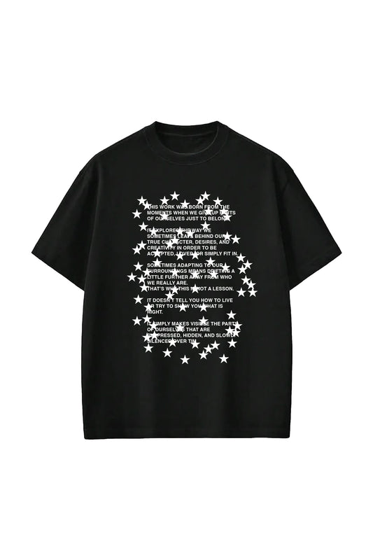Just to Belong Tee Siyah
