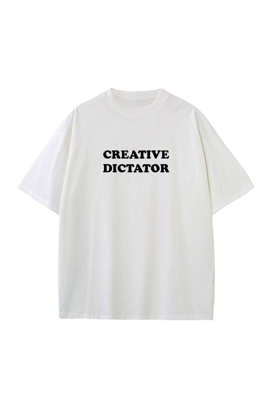 Creative Dictator Tee Beyaz