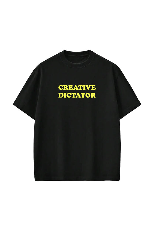 Creative Dictator Tee Siyah