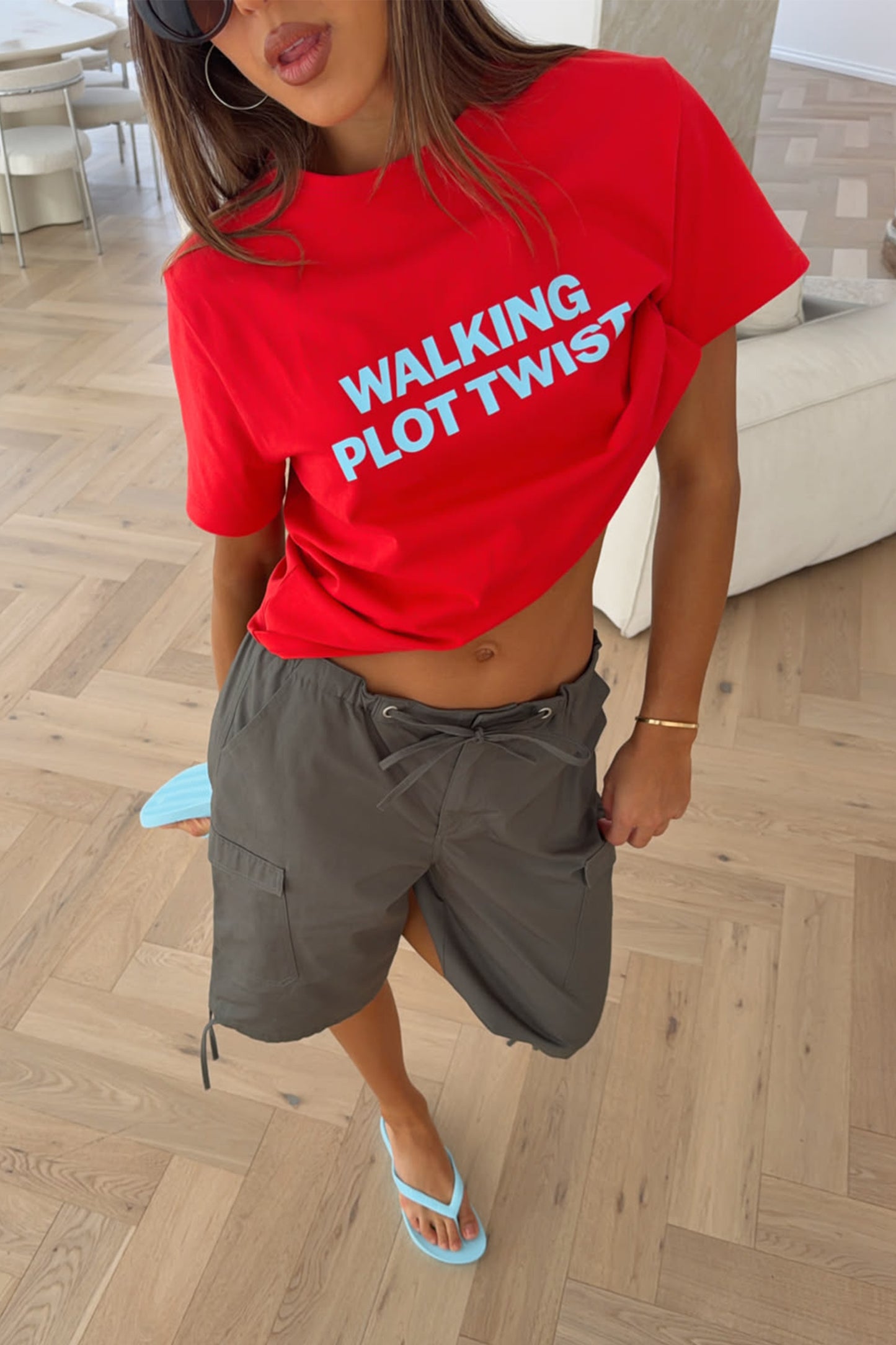 Walking Plot Twist Tee