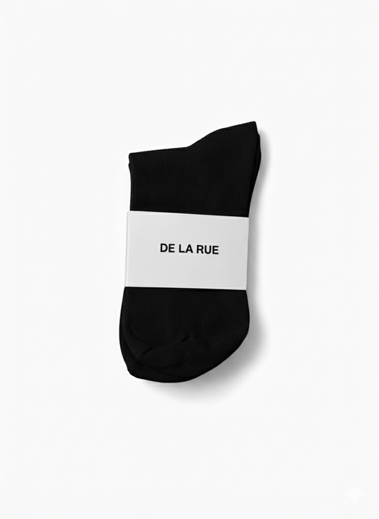 2'li Siyah Bambu Çorap