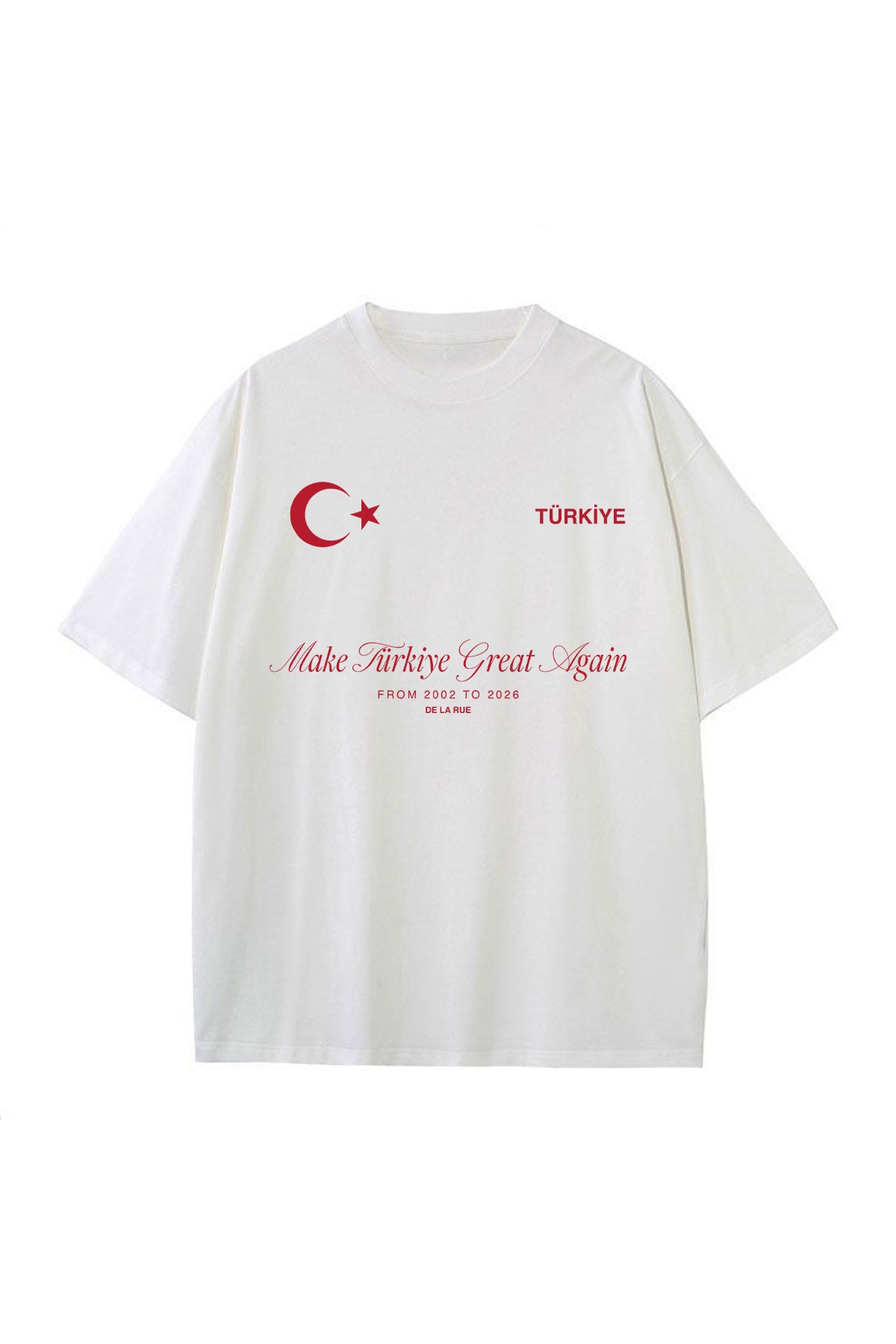 Make Türkiye Great Again Tee Beyaz