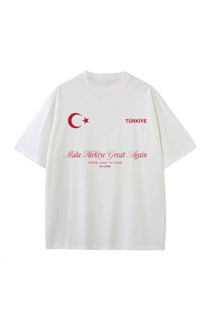 Make Türkiye Great Again Tee Beyaz