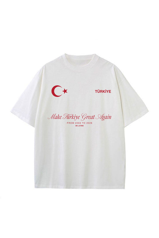 Make Türkiye Great Again Tee Beyaz