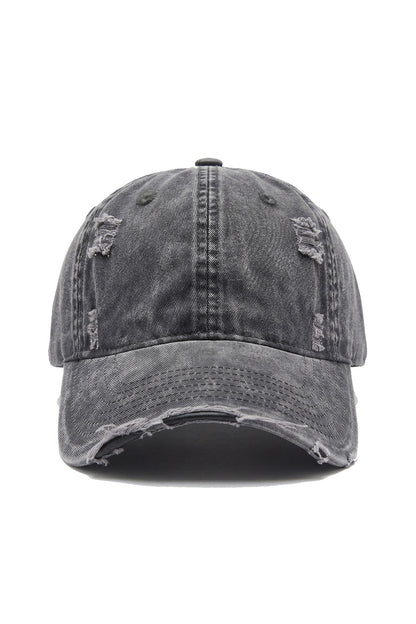 Distressed Ash Cap