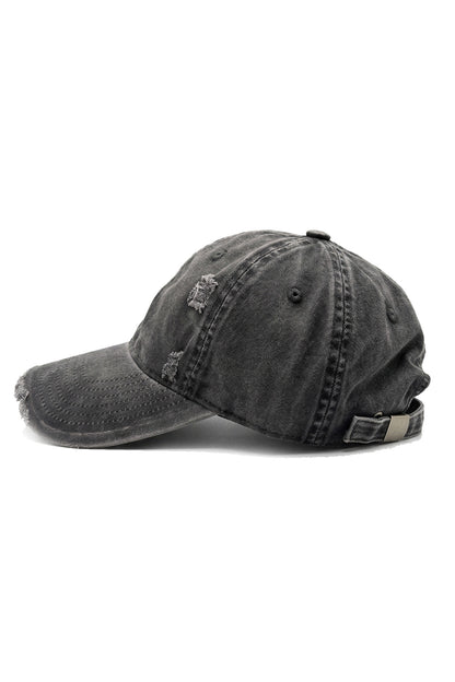 Distressed Ash Cap