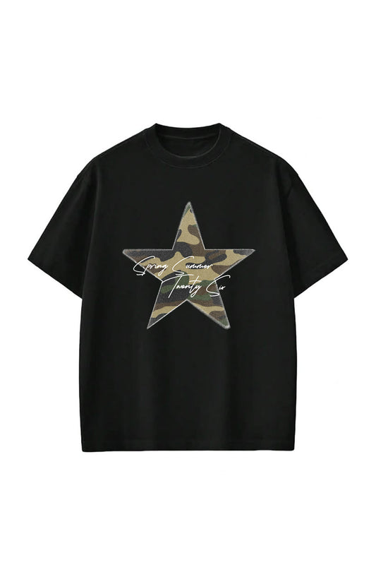 De La Star Camo T-Shirt