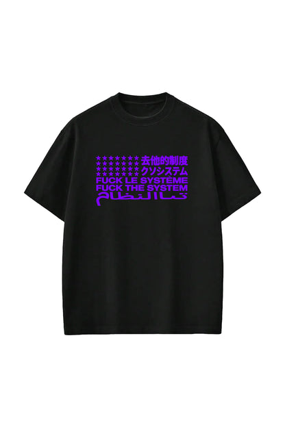 Anti System Tee Purple