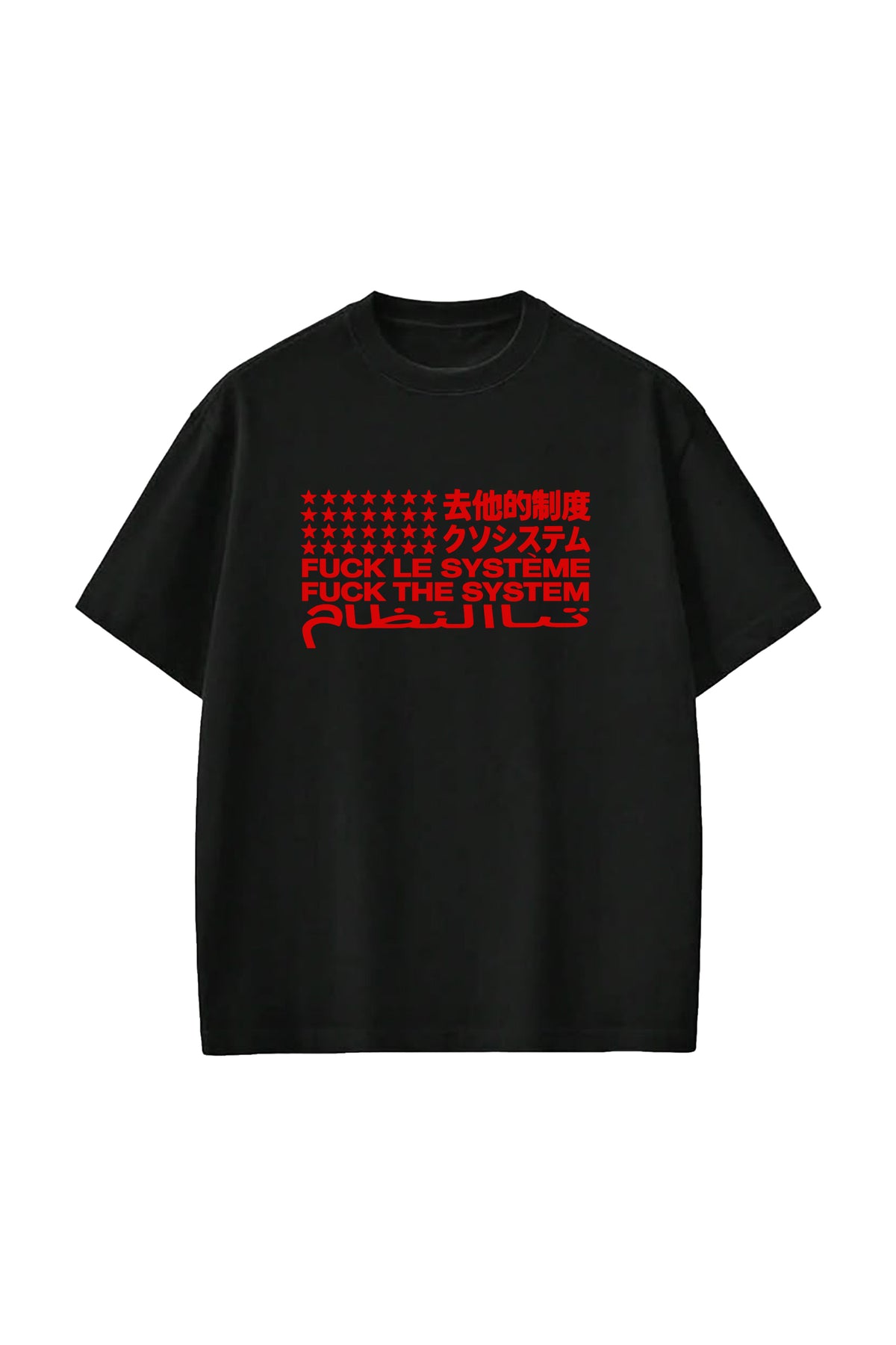 Anti System Tee Red