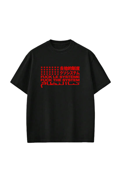 Anti System Tee Red