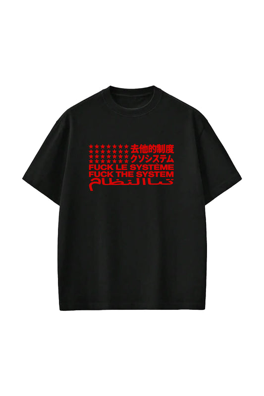 Anti System Tee Red
