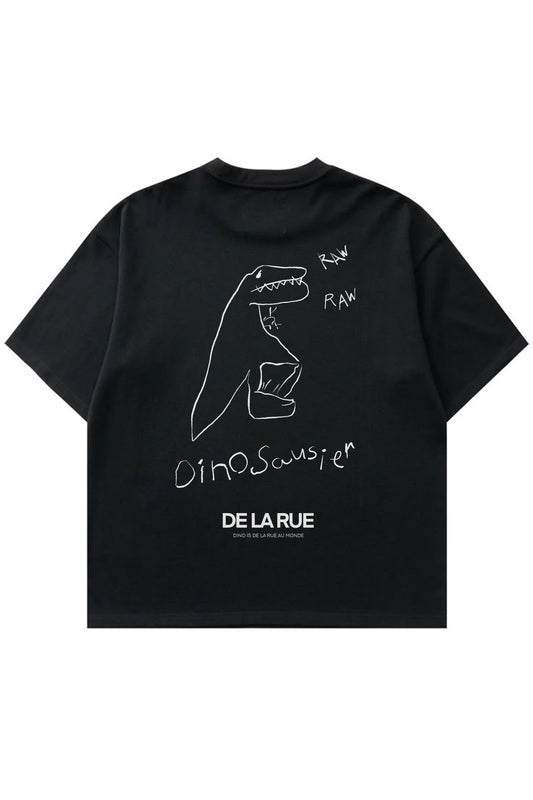 Dino Siyah T-Shirt