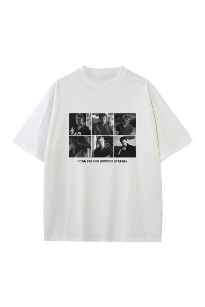 Fix Him Stefan Salvatore T-shirt